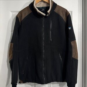 Kuhl Alpenwurx Men’s Full Zip Fleece Jacket Size L